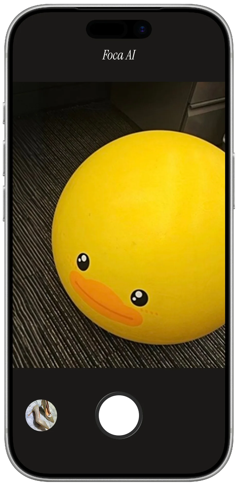 Original toy product photo taken with phone before Foca AI processing