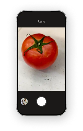 Original food product photo taken with phone before Foca AI processing